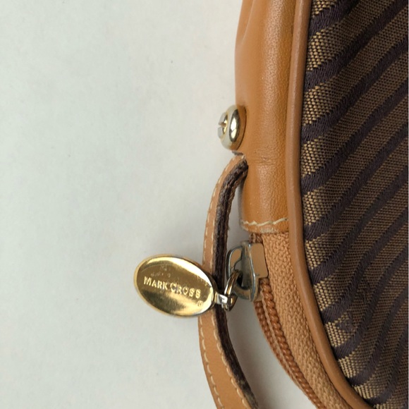 MARK CROSS Vintage Leather Purse crossbody - Picture 3 of 12